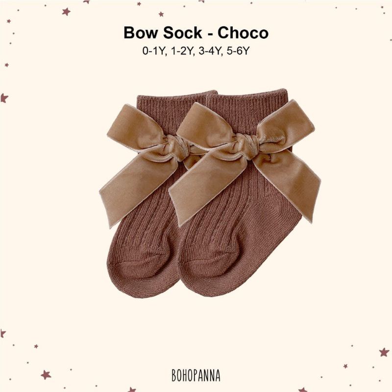 BOHOPANNA BOW SOCK