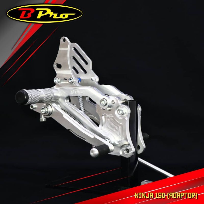 UB UNDERBONE STEP DEPAN PLUS ADAPTOR ADJUSTABLE KAWASAKI NINJA R SS RR NEW RR OLD ZX150 BPRO RACING 
