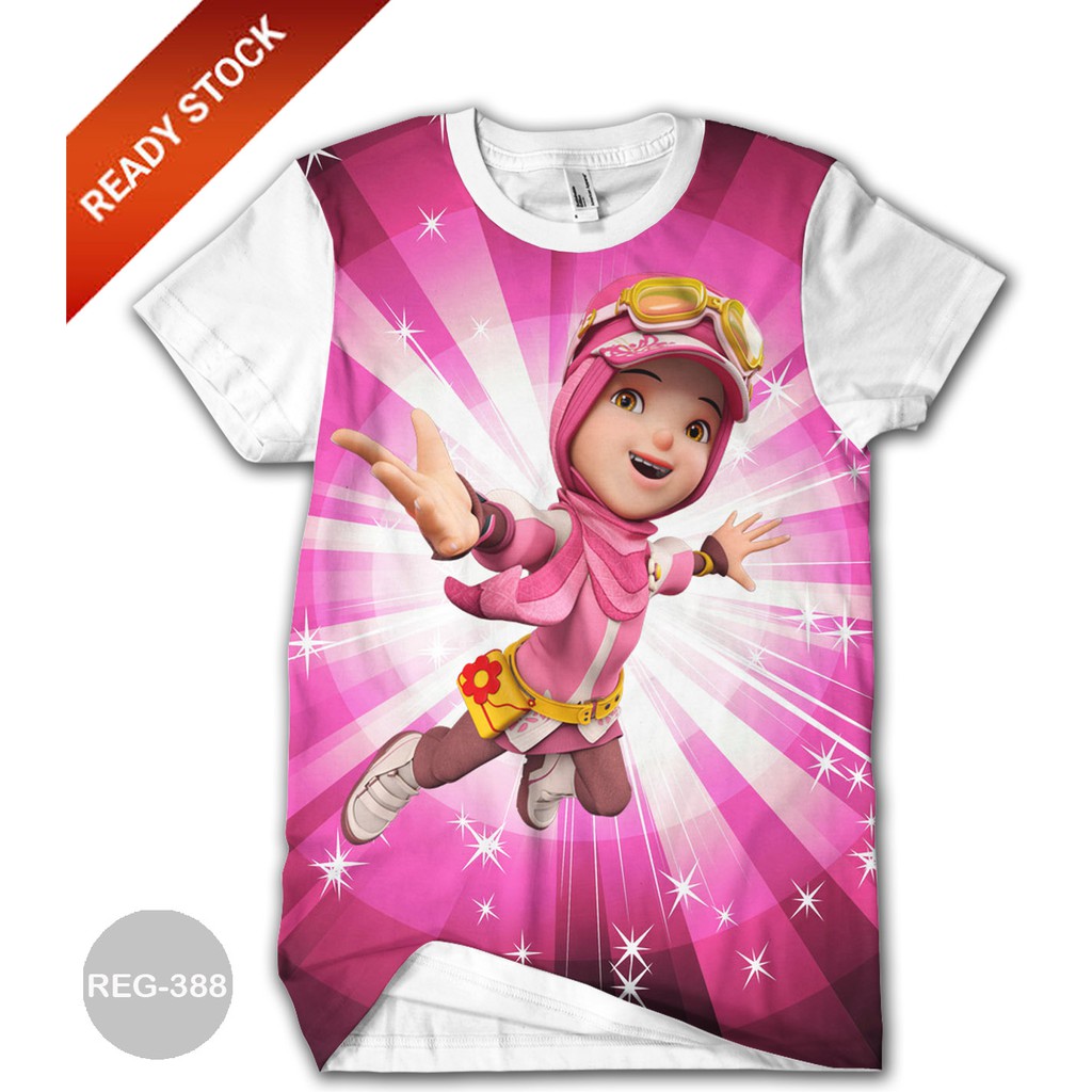 Baju Yaya Boboiboy 3D Baju Anak Yaya Boboiboy 3D Series DEWASA #REG-388