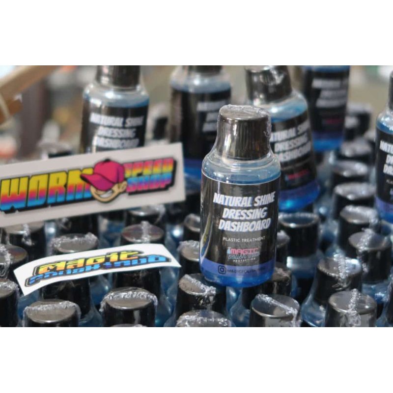 Penghitam dashboard body kasar Magic Polish Indo Bodi Kasar / Dashbor Motor, Mobil Dll