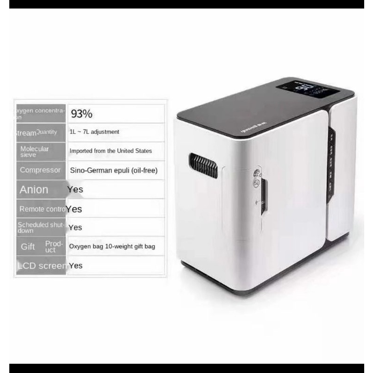 Oxygen concentrator homecare/mesin generator oksigen