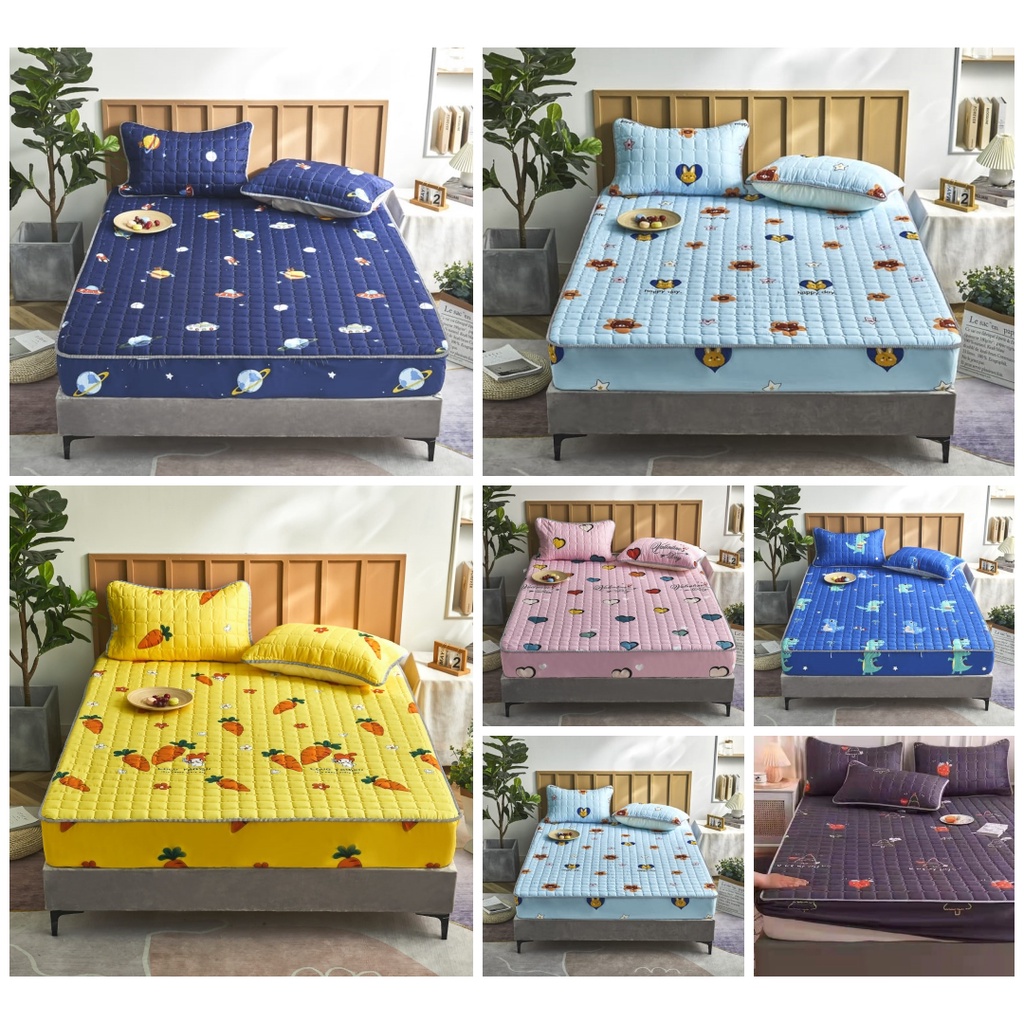 Sprei Waterproof / Anti Air King T25 (180X200) tinggi 25 cm Terlaris pilihan