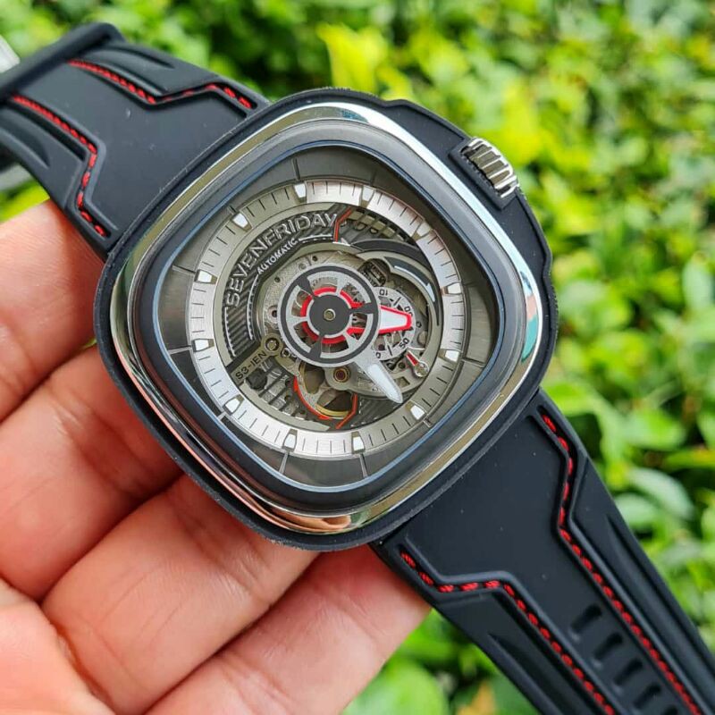 Sevenfriday SF-S3/01 Automatic Miyota Japan NFC Aktif Original Jam Tangan Pria Garansi 1 Tahun