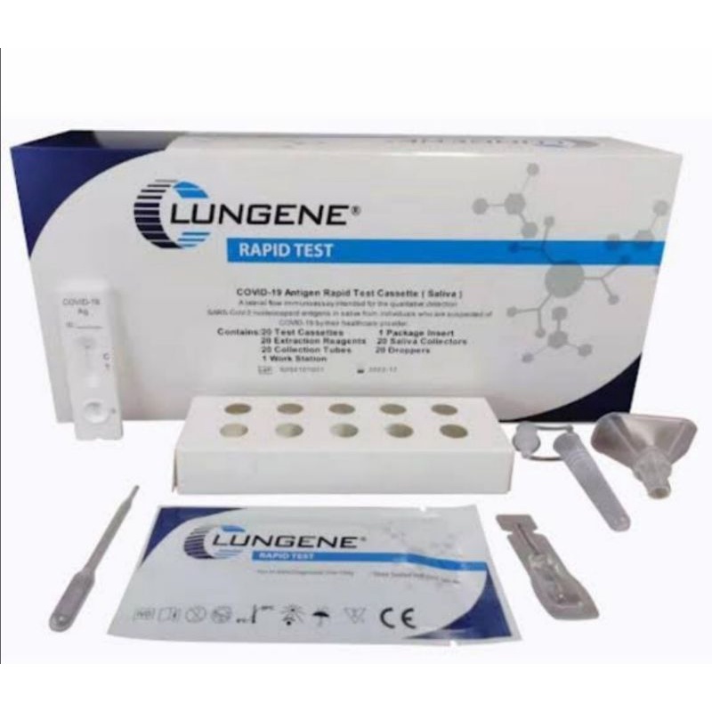 Antigen air liur Eceran Lungene 1pc
