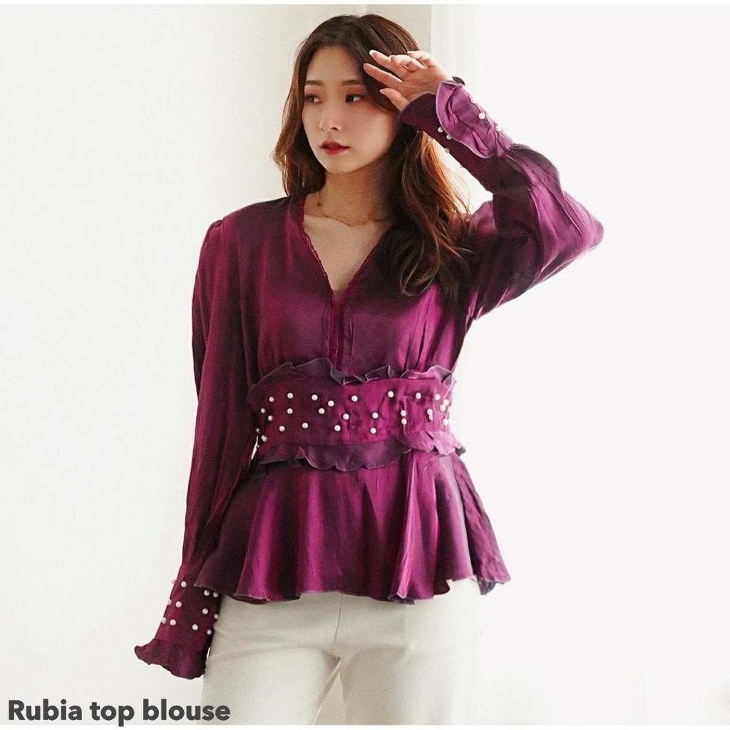 Rubia top blouse - Thejanclothes