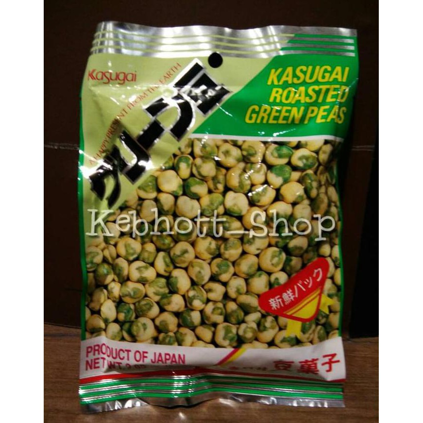 Kasugai Roasted Green Peas 81gr Kacang Polong Berlapis Tepung 81 Gr Shopee Indonesia