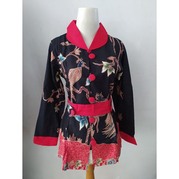 BLUS BATIK LENGAN PANJANG - KODE 730SK33 (7A1H) ADA BIG SIZE