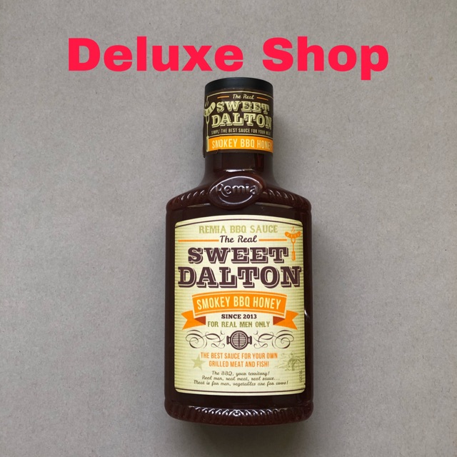 

Remia Barbeque Sauce The Real Sweet Dalton Smokey BBQ Honey 450ml