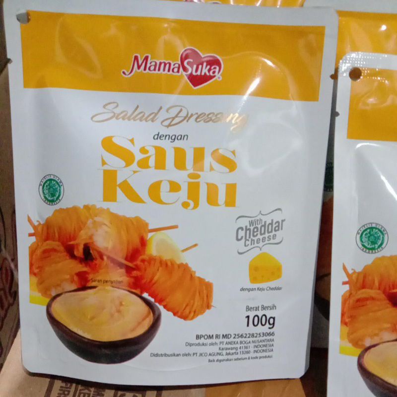 

Mama Suka Cheesy Mayonnaise 100 gr(kemasan baru)