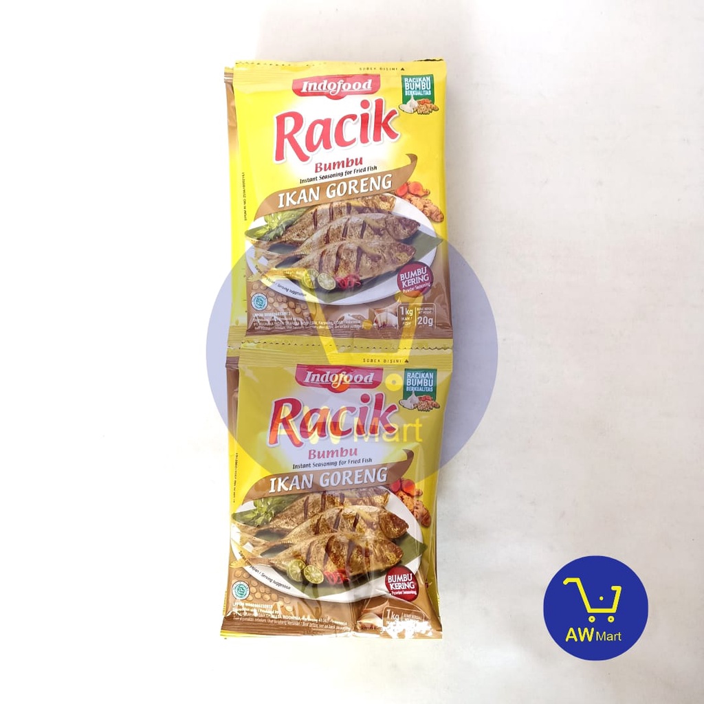 BUMBU RACIK INSTAN RENCENG 10 SACHET X 20/26/33 GRAM - ALL VARIAN