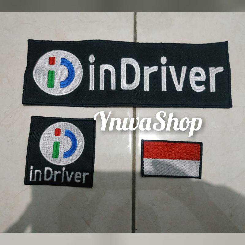 patch emblem /bordiran Indriver terbaru