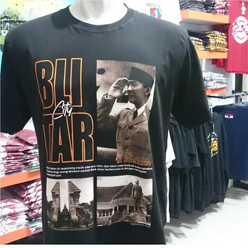 Kaos Katun Khas Blitar - Ir. Soekarno 02
