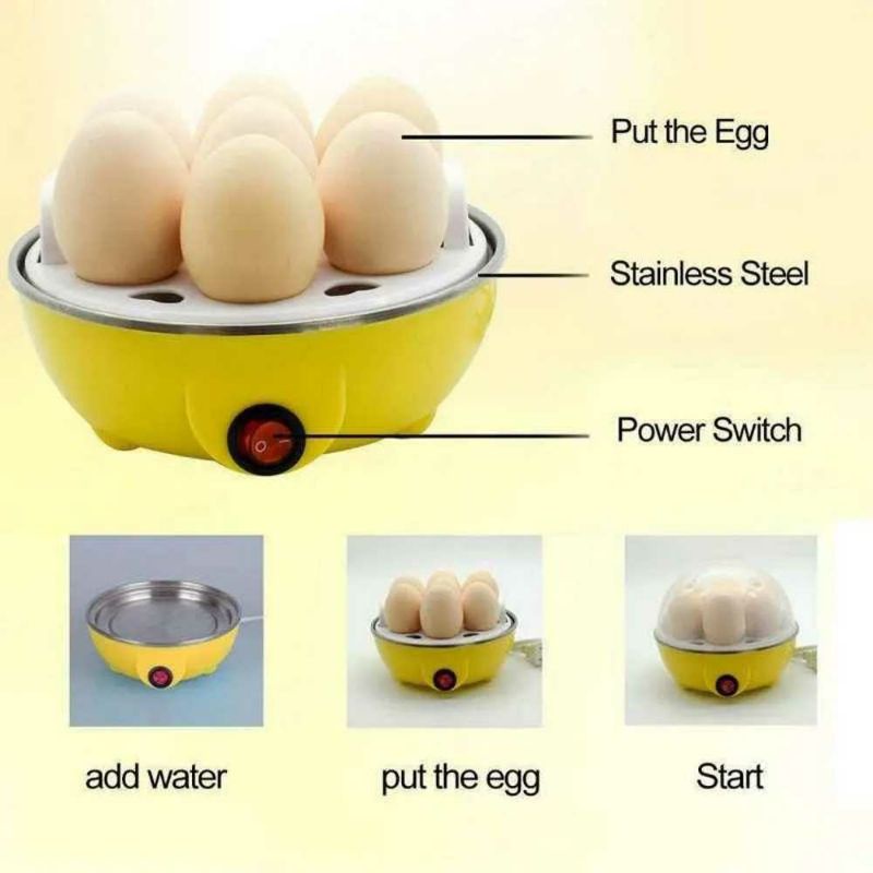 Alat Masak Merebus Telur Air Mie Elektrik Electric Egg Cooker Boiler Ayam