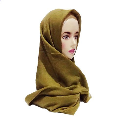 Hijab Saudia Rawis Warna Olive
