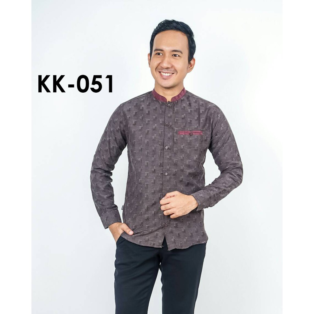 N-One Kemeja Koko Lengan Panjang