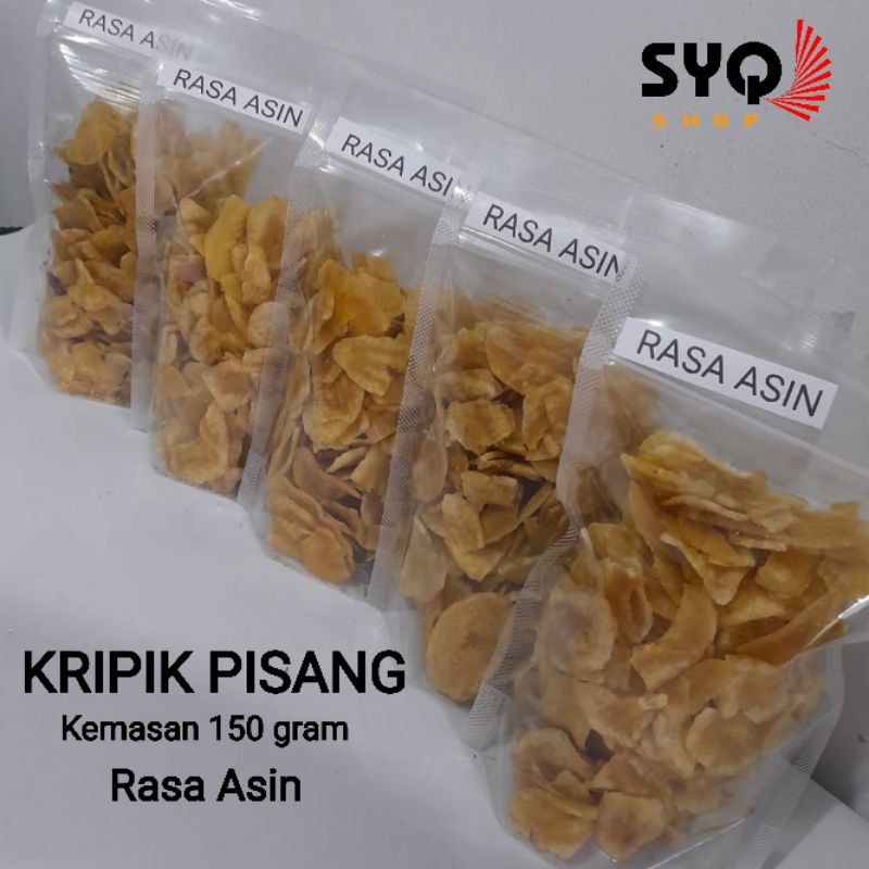 

KRIPIK PISANG RASA ASIN KEMASAN 150 GRAM