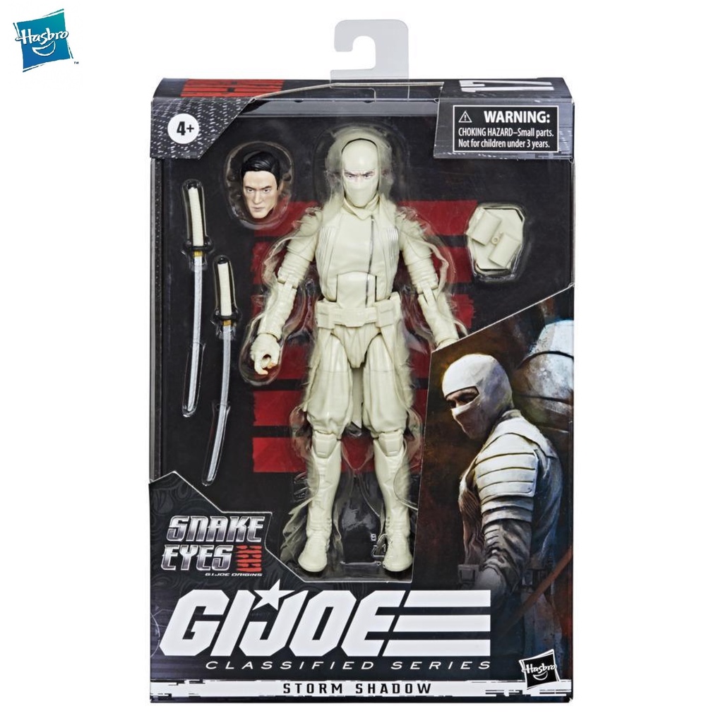 GI Joe Classified Series Snake Eyes GI Joe Origins Storm Shadow Figure