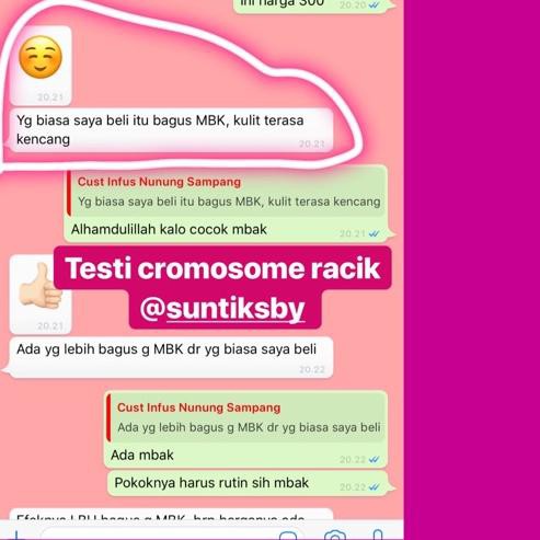 ☺ COCKTAIL CHROMOSOME SUPERR WHITENING ➪