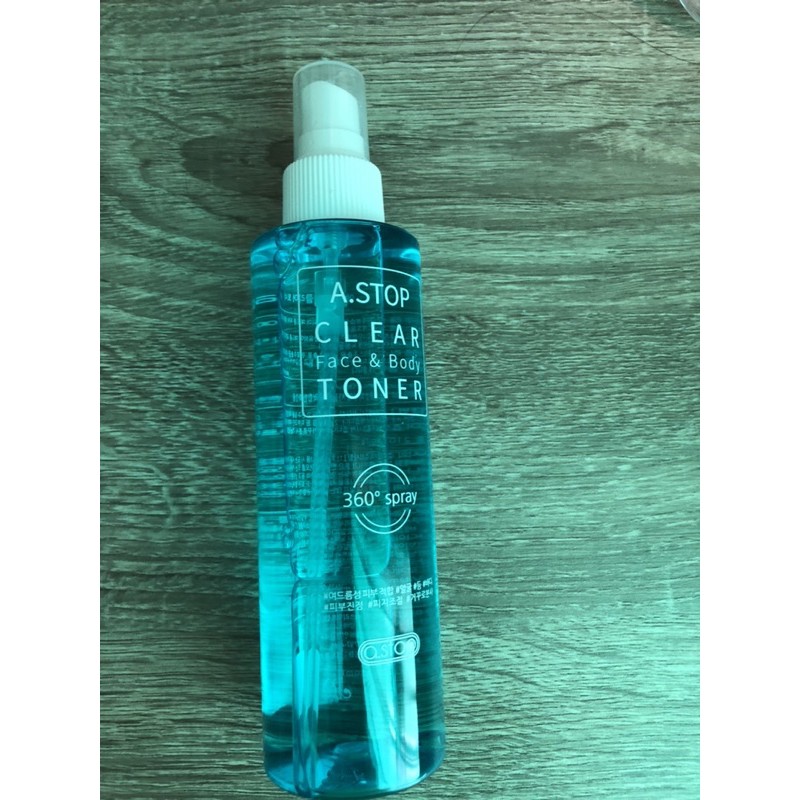A stop clear face & body Toner