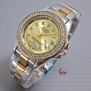 ROLEX 2 RING DIAMOND COMBI GOLD 8SQ6