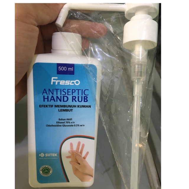 Aseptic Antiseptic Hand Rub 500mL