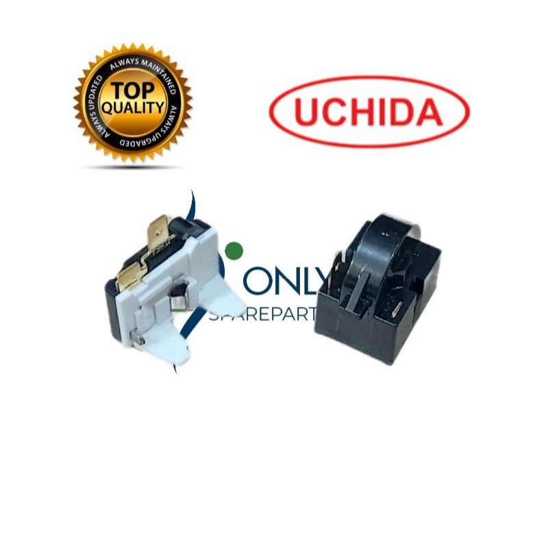 Relay Ptc Overload Kulkas Uchida 1 pintu