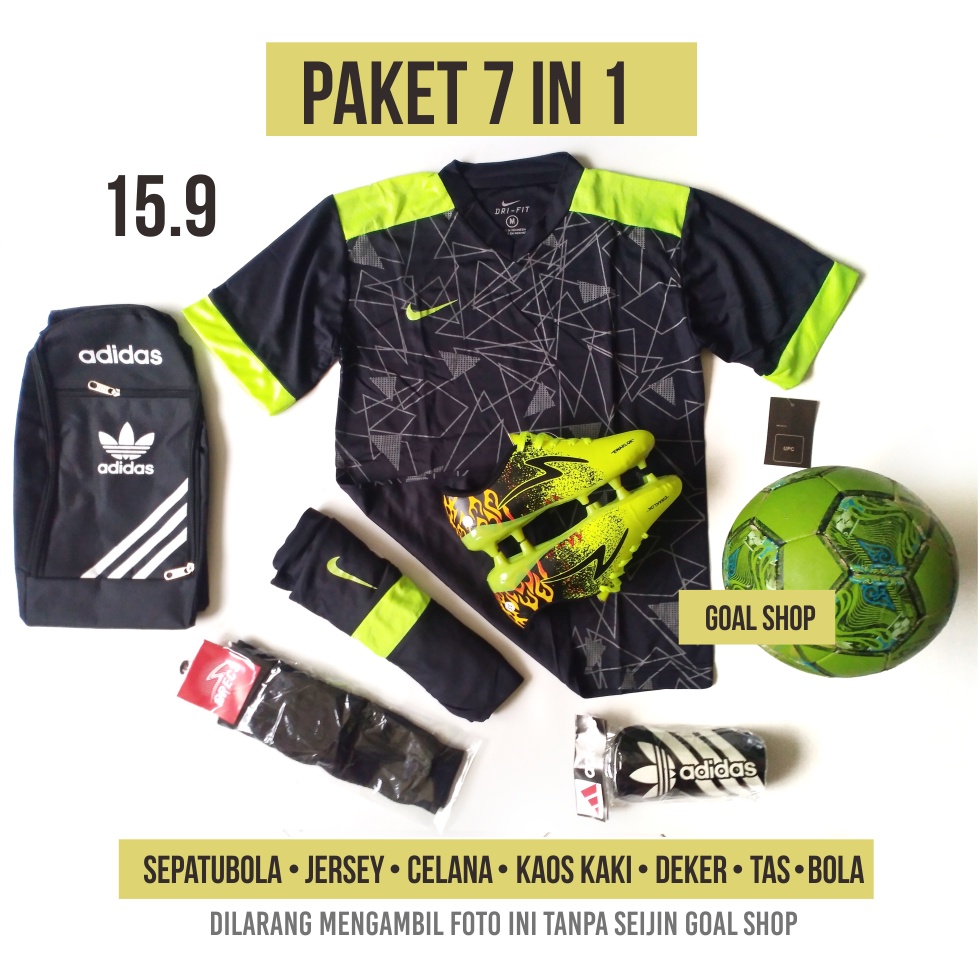 Jual Sepatubola Paket Hemat Set Terlengkap Fullset Dengan Bola Kwalitas Standard Ssb Bukan