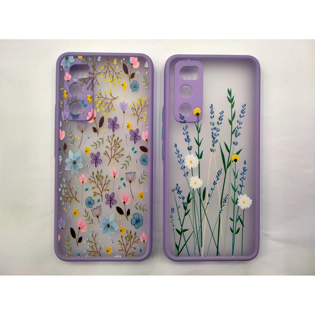 Protector Lens Casing VIVO V20SE Summer Flowers Hybrid Gambar Pelindung Lensa  | KPOP Korea