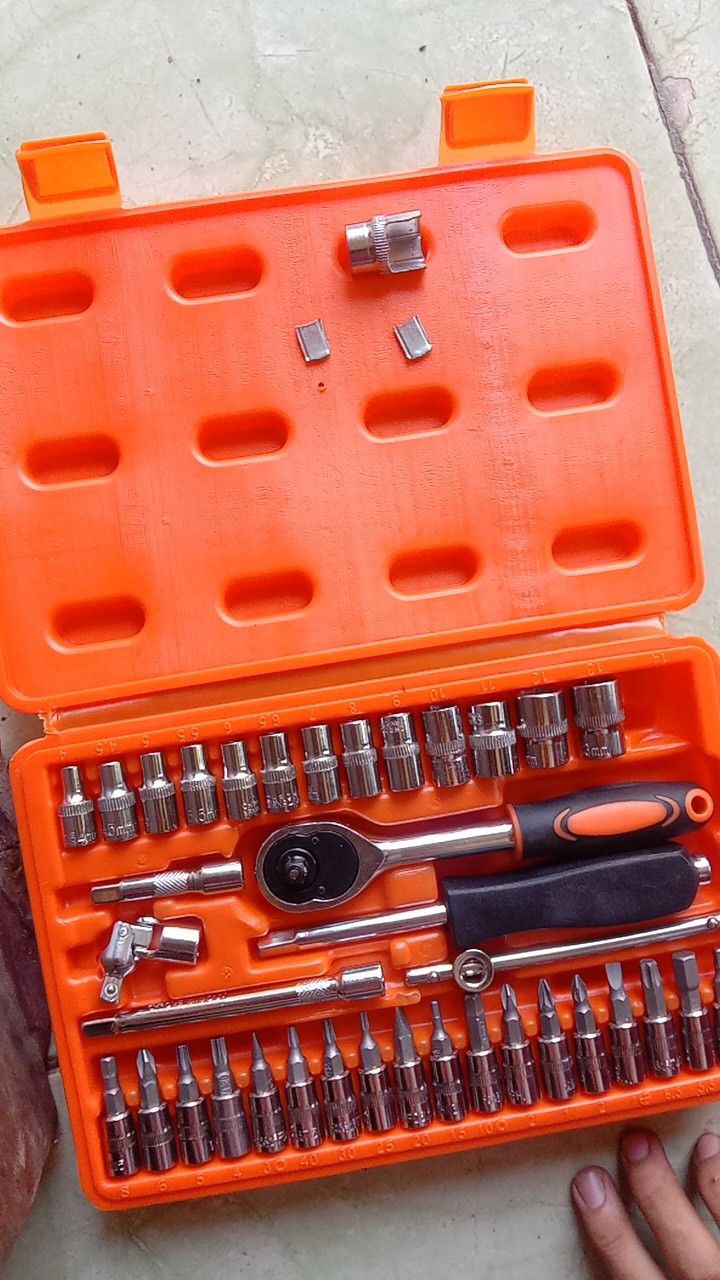 Kunci Sok Set Kenmaster 38 Pcs Wrench / Kunci Shock