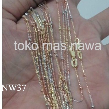 kalung jedar 3 warna
