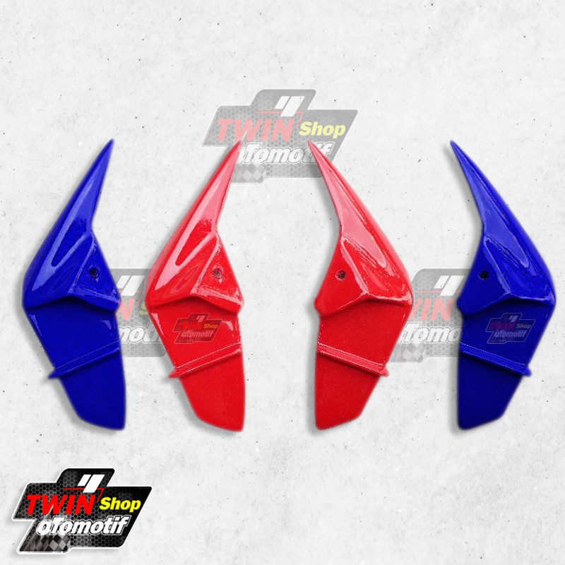 Winglet Aerox connected, kumis aerox new 2021, winglet aerox new 2021 BIRU, MERAH