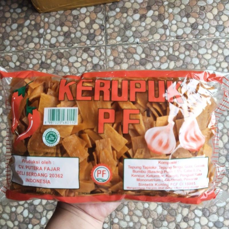 

KERUPUK PF BAWANG CABE 500GR