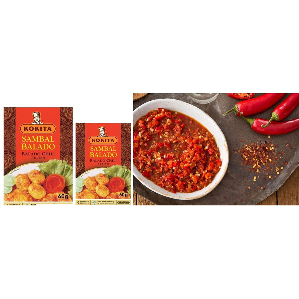 Kokita Bumbu Sambal Balado 60gr