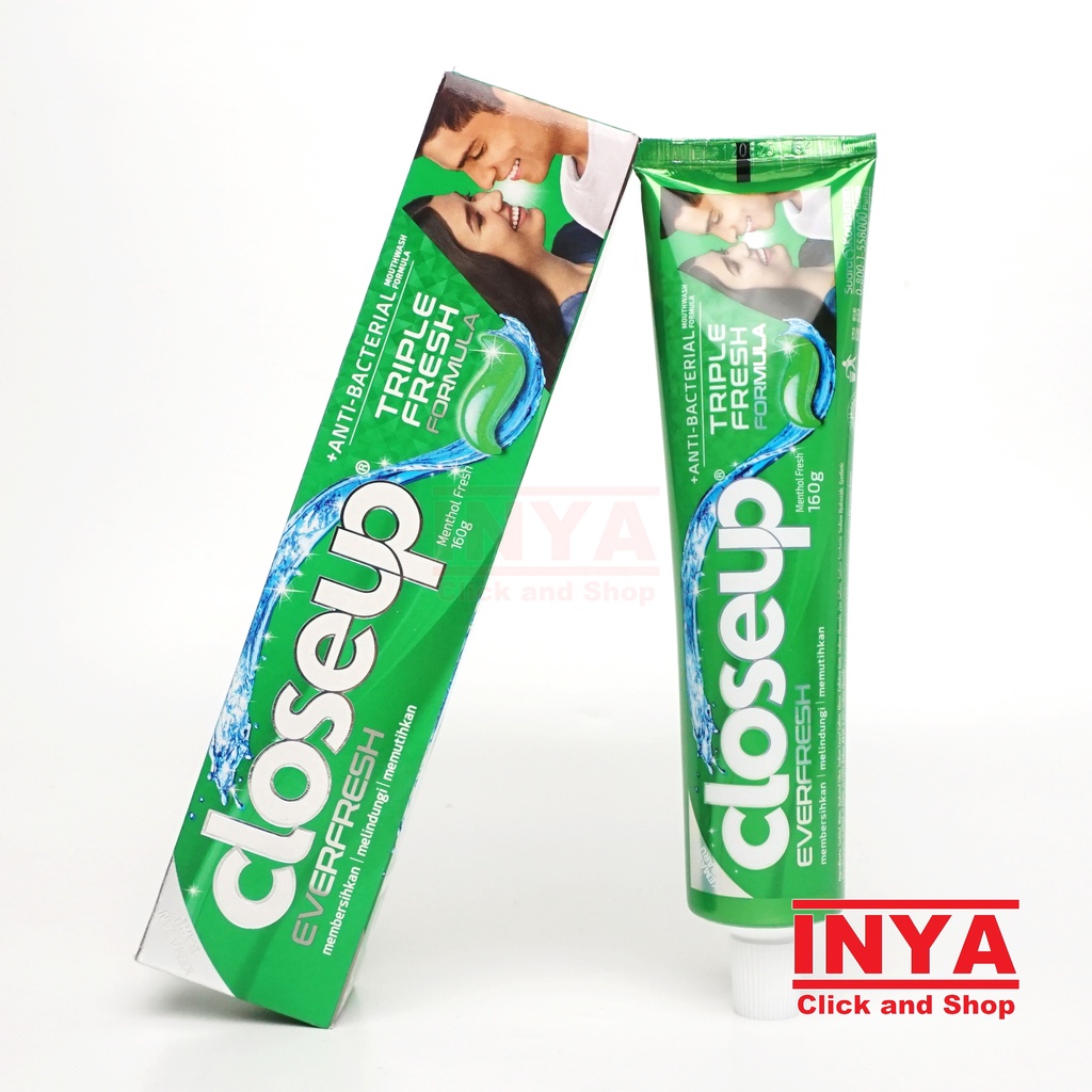 CLOSEUP EVERFRESH MENTHOL FRESH TOOTHPASTE 160gr - Pasta Gigi - Odol