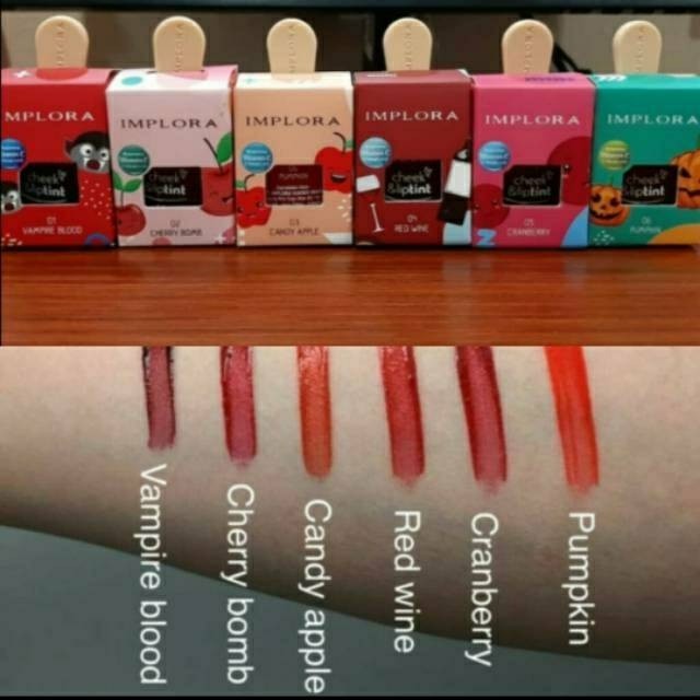 Implora Cheek &amp; Lip Tint | Lip Tint Bibir | Blush on