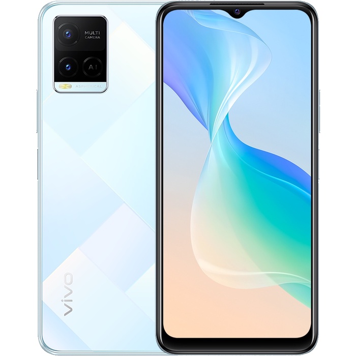 Vivo Y21 VIVO Y21A RAM 4GB +1GB ROM 64GB Garansi Resmi hp vivo y15s 3/32gb Original Handphone vivo murah HP vivo y21 terbaru hp vivo y20 2021 vivo y21s bisa cod bisa cicilan 0% bunga pinjaman Gratis ongkir 100% VIVO Y20 VIVO Y21T 6+2GB 128GB-Y21A Putih 4+64