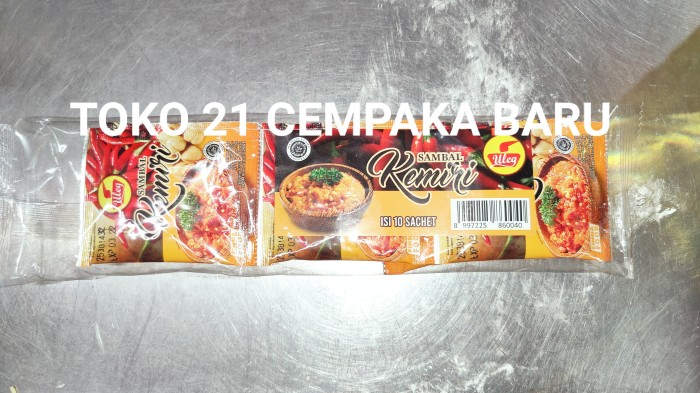 

Finna Uleg Sambal KEMIRI 1 renceng isi 10 sachet | Sambel Finna Murah