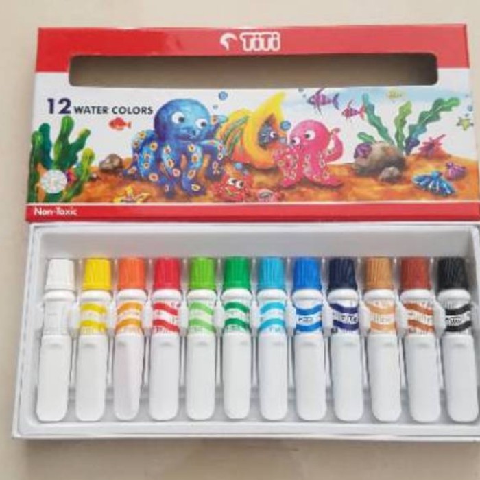 

TITI CAT AIR 12 WARNA | WATER COLOUR