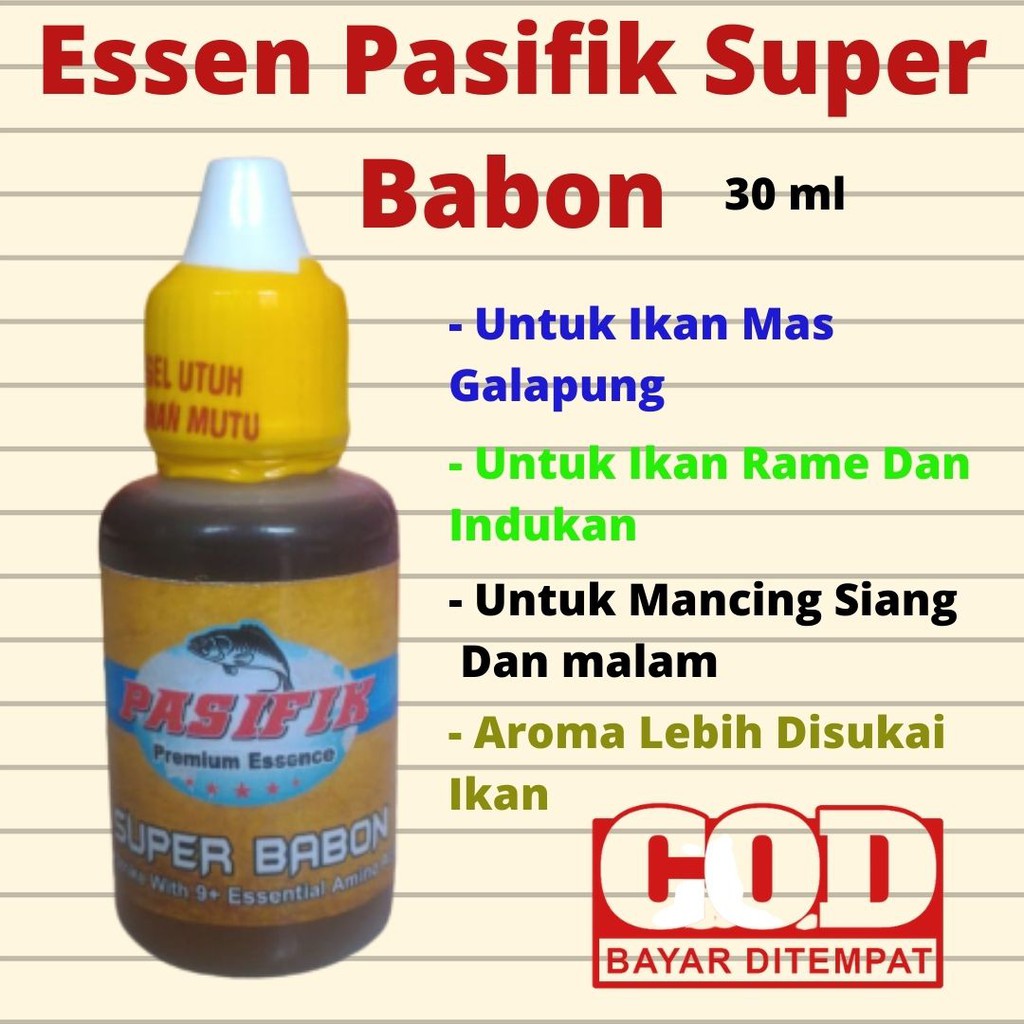 Essen Ikan Mas Galapung Jitu Ikan Rame Dan Indukan - Essen Pasifik Super Babon