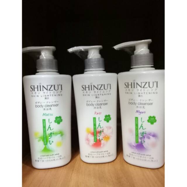 Shinzui body cleanser pump 480ml