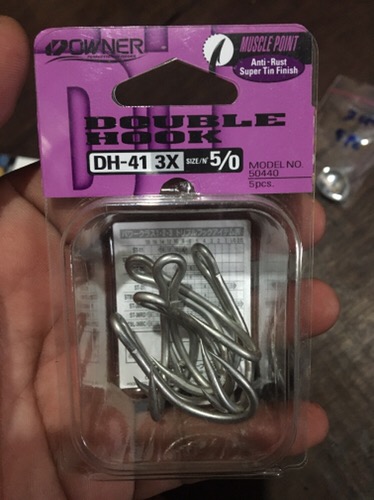Double Hook Owner Dh-41 3x Strong