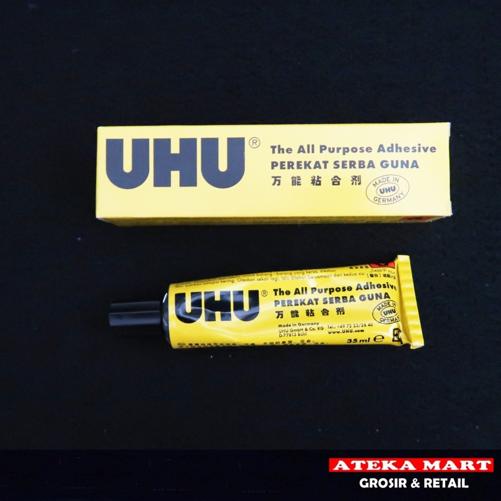 

UHU ALL PURPOSE ADHESIVE 35ML / LEM BENING