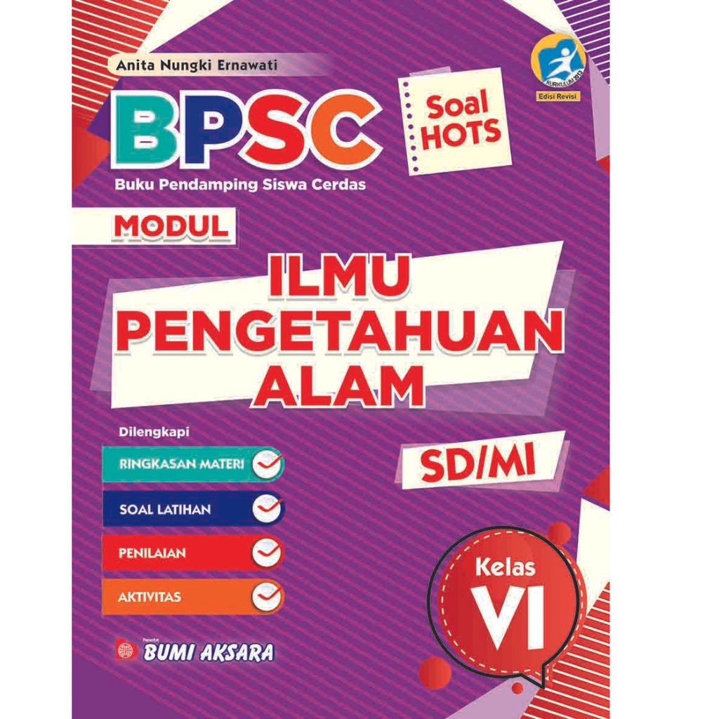 BPSC  IPA Kelas VI SD/MI [ K13-Rev ]-0