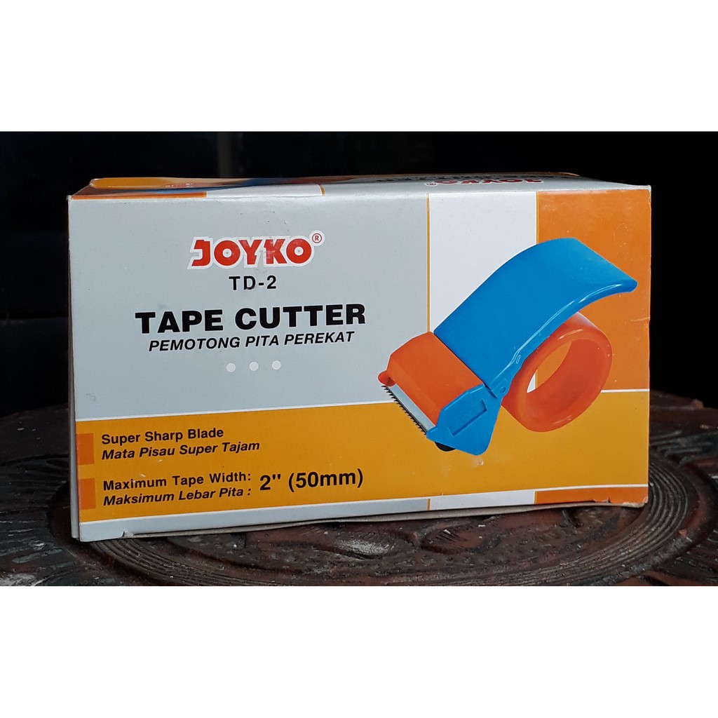 

Tape Cutter Joyko TD Pemotong Isolasi Lakban 2”