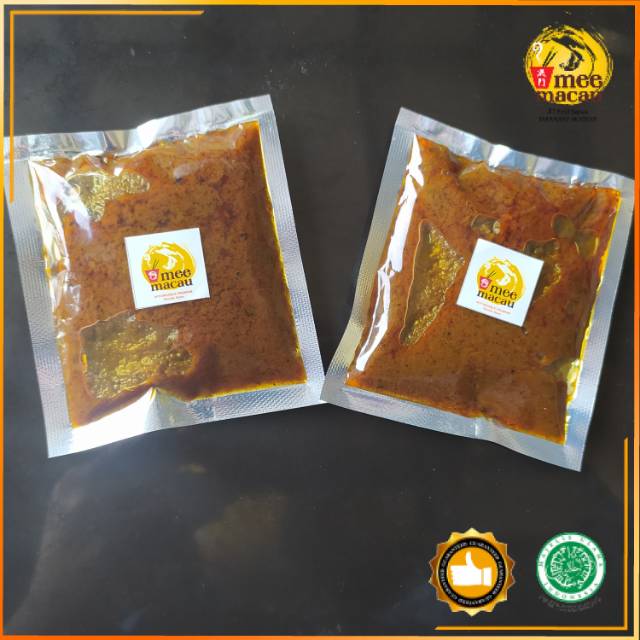 Bumbu Uleg Kuning Sachet | Saus Siap Masak Saos Kare Gule Soto Rempah Halal | 40 Gram