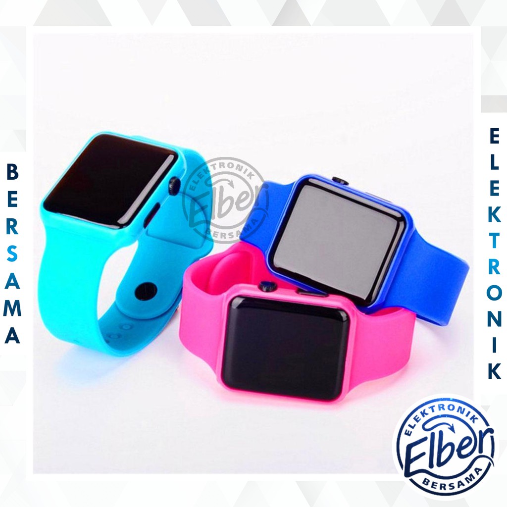 Elber J138 Jam Tangan Led Digital Fashion Kisd Teenager Remaja Display Watch Elektronik Import Shopee Indonesia
