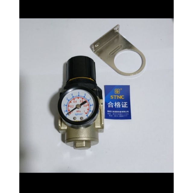 Jual REGULATOR ANGIN PNEUMATIC 10 bar TR300003 PORT 3/8" STNC Shopee