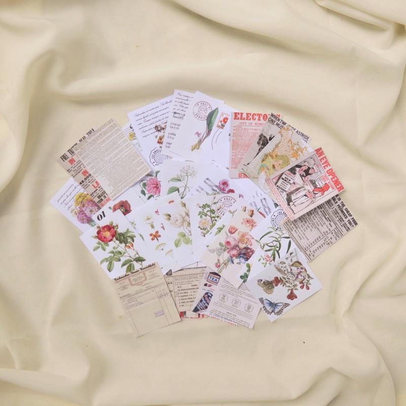 

Mini Vintage Ephemera Paper