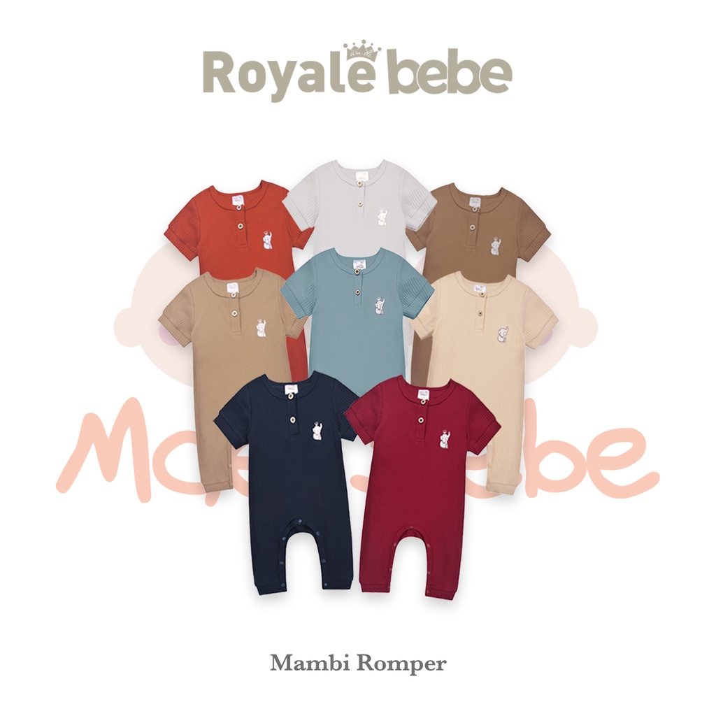 Royale Bebe Mambi Romper Sleepsuit Bayi