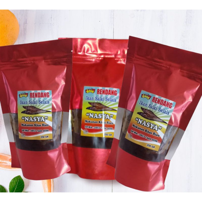 RENDANG IKAN SALAI SELAIS OLEH2 KHAS RIAU